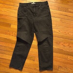 Made well The Perfect Vintage Crop Jean - Black 29